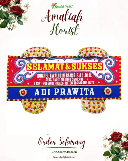Papan Bunga Ucapan Selamat Sineporejo